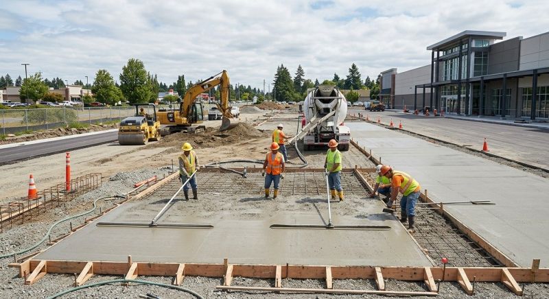 Concrete Installation in North Canton, OH