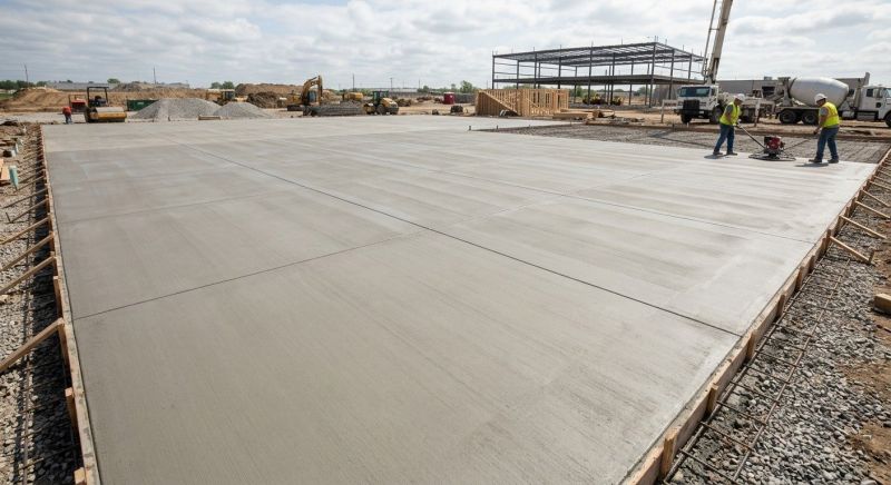 Commercial Slab Construction in Hudson, OH