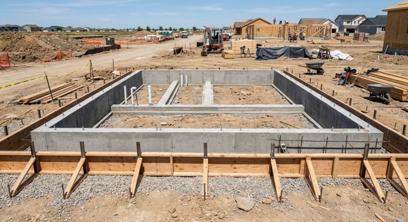 Concrete Foundation Installation in Canton, OH