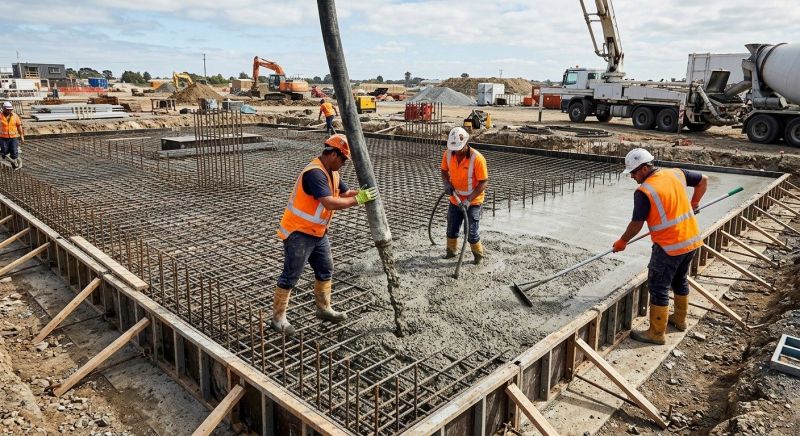 Concrete Foundation Pouring in North Canton, OH