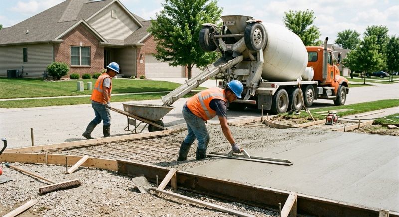 Concrete Work in North Canton, OH