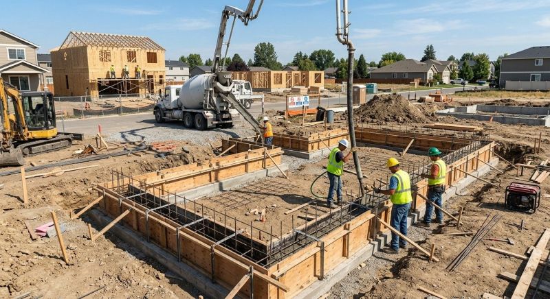 Foundation Construction in Akron, OH