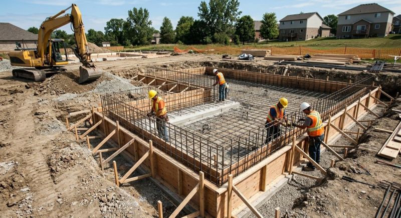 Foundation Construction in Beloit, OH