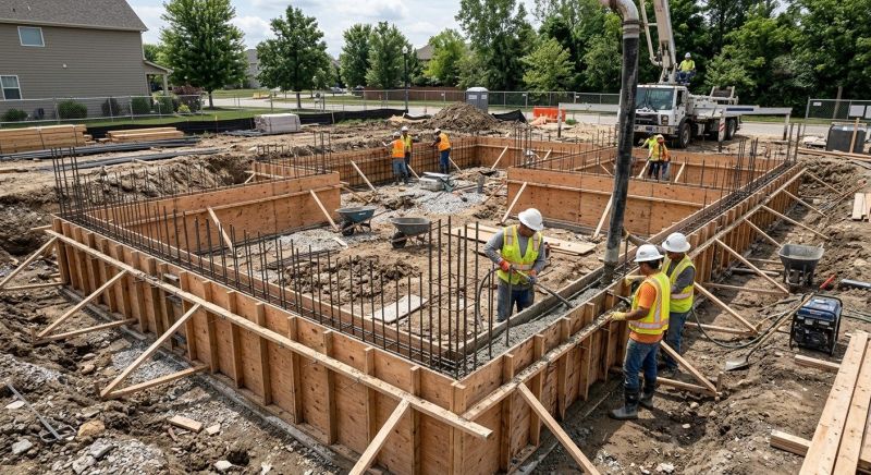 Foundation Construction in Hartville, OH
