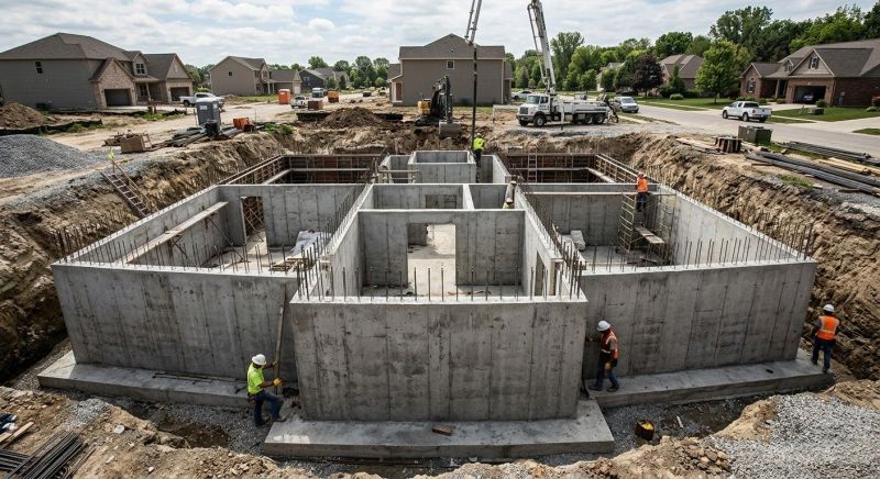 Foundation Construction in Kent, OH