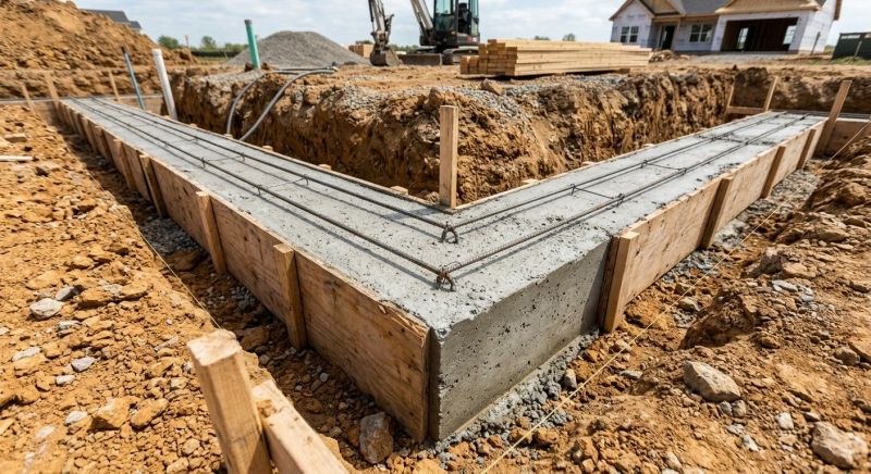 Foundation Footer Installation in North Canton, OH