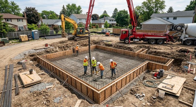 Home Foundation Installation in Hudson, OH